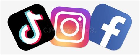 Tiktok Instagram Facebook Medios Sociales Video Servicios De Internet