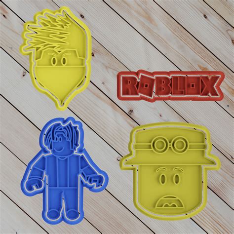 Stl File Cookie Cutter Set Roblox 2・3d Printable Model To Download・cults