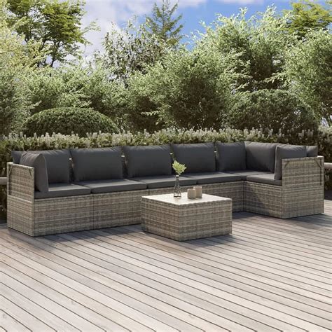 Yolola Gartenm Bel Set Tlg Mit Stauraum Gartenlounge Lounge