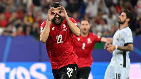 Georgia 2 0 Portugal Player Ratings As Georgia Make History And