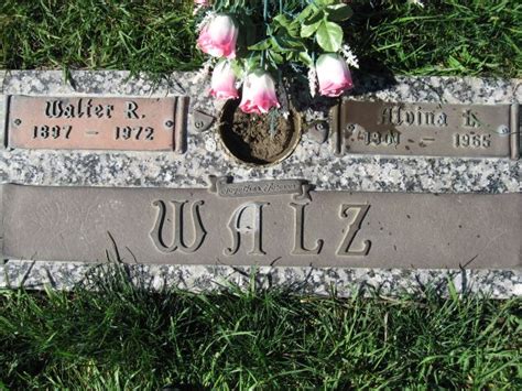 Alvina Louise Brunmeier Walz 1901 1965 Memorial Find A Grave