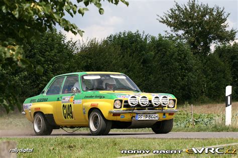 Hoppe Andreas El Sayed Nadia Opel Ascona A Rallye Deutschland