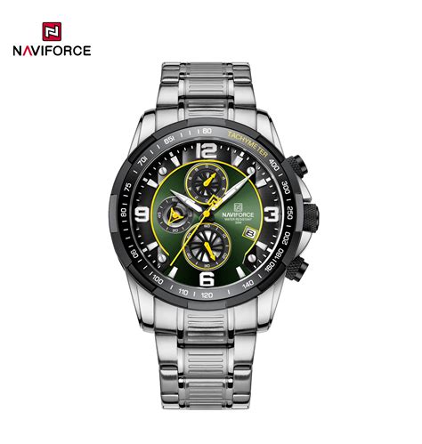 Oem Naviforce Nf S Stainless Steel Strap Luminous Waterproof Men