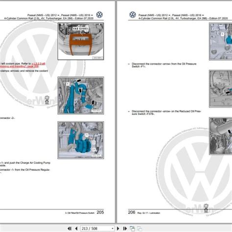 Volkswagen Amarok 2011 2022 Wiring Diagrams Maintenance And Repair