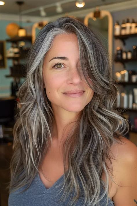 Stunning Salt And Pepper Hair Inspo For Women Of All Ages Flos Blog