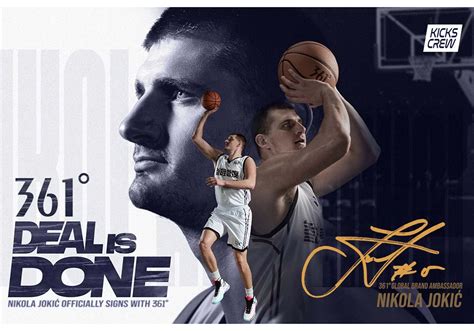 Nikola Jokic Signe Avec Crumpe