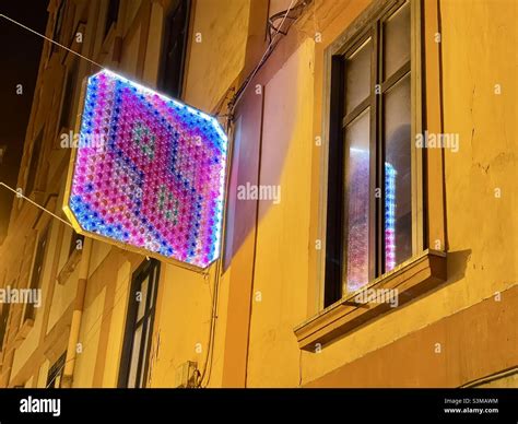 Salerno Christmas Lights Stock Photo - Alamy