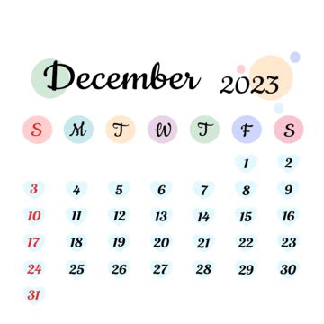 December 2023 Calendar, December, 2023, Calendar PNG And, 47% OFF