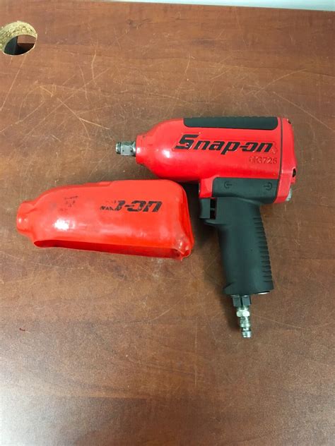 Snap On 12” Drive Air Impact Wrench Mg725 Used For Sale In Lowell