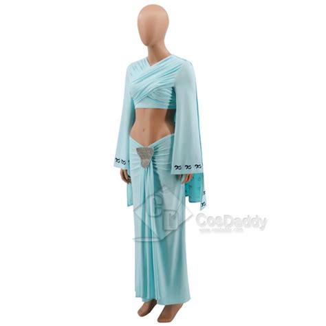 Padme Amidala Tatooine Outfit Cape Dress Star Wars Padme Costume