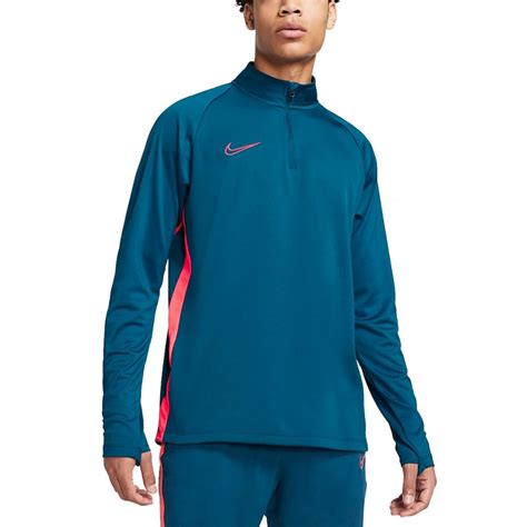 Nike Mens Dri Fit Academy Quarter Zip Blue Bmc Sports