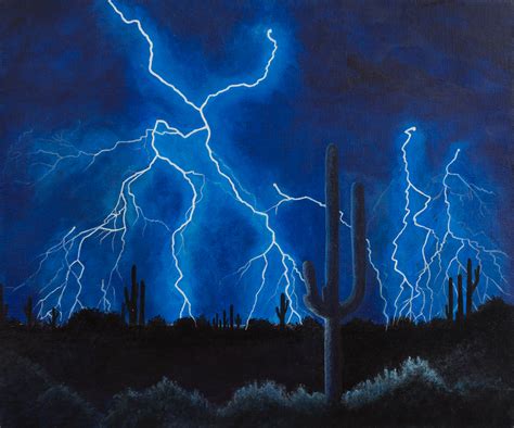 Desert Night Painting At Explore Collection Of