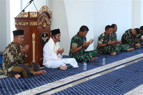 Danlanud Raden Sadjad Natuna Pimpin Doa Bersama Untuk Keselamatan