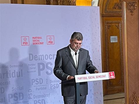 Video Posibil Alian Psd Pnl N Alegerile Viitoare Marcel Ciolacu