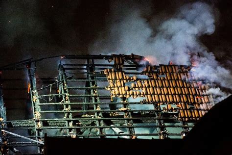 Altstadt Von Besigheim Geb Ude Nach Brand Einsturzgef Hrdet