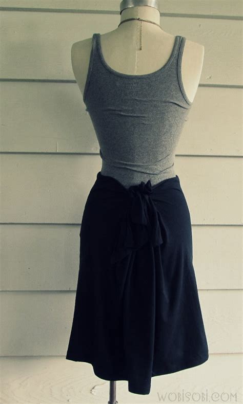 WobiSobi No Sew T Shirt Skirt DIY