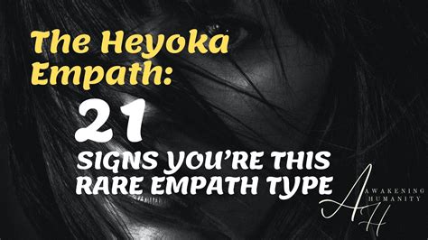 The Heyoka Empath 21 Signs Youre This Rare Empath Type YouTube