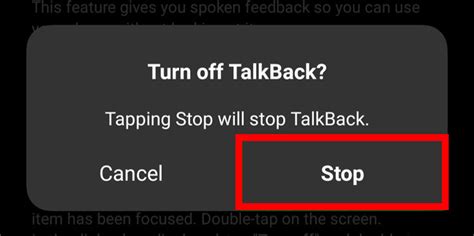 How To Disable Or Turn Off Talkback On Android