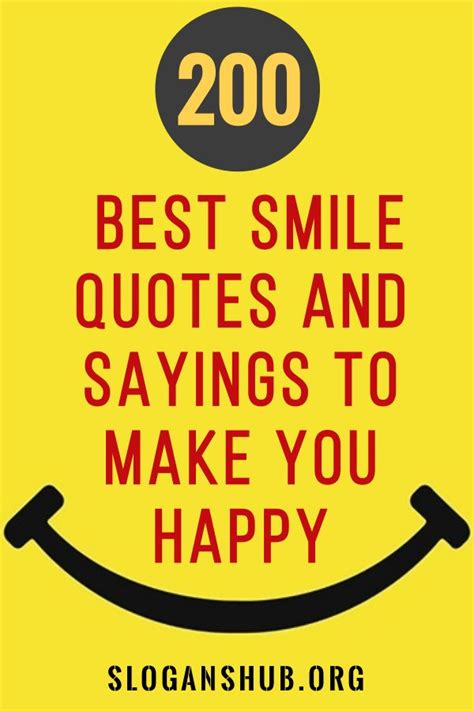 200 Best Smile Quotes And Sayings To Make You Happy Best Smile