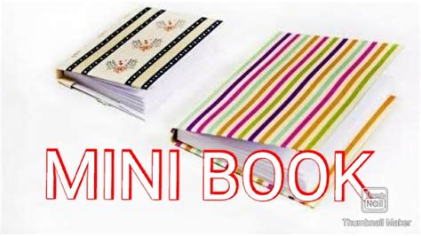 How To Make A Mini Book With One Sheet Of Paper Easy Paper Crafts Youtube