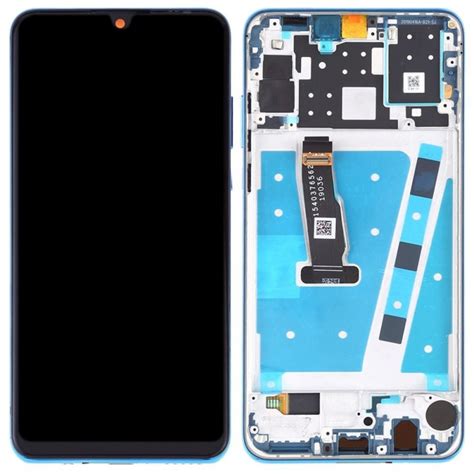 Ecran Complet Avec Frame Pour Huawei P Lite Bleu Colle Outils