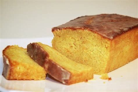 Glazed Orange Pound Cake Shelf