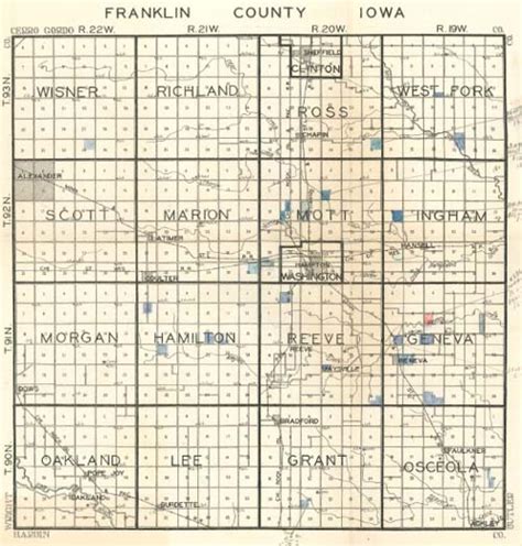 Ingham County Township Map - United States Map States District