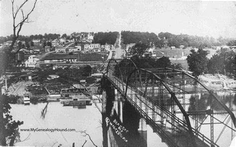 Branson Missouri Downtown View Vintage Postcard Historic Photo