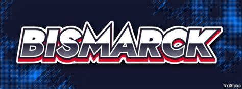 Bismarck Sport Logo Template Editable Text Effect Generator