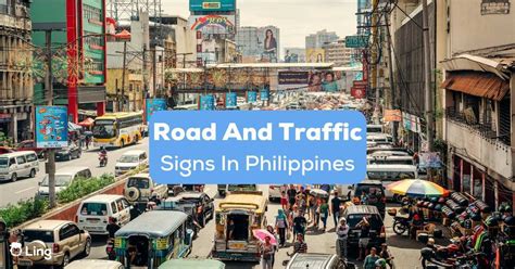 Top 7 Road And Traffic Signs In Philippines You Must Know Ling