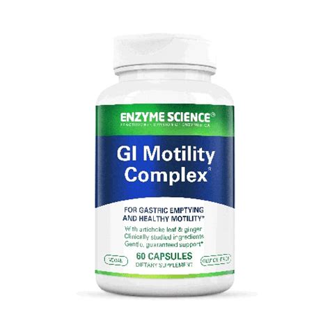 Enzyme Science GI Motility Complex 60 Capsules Vitacost