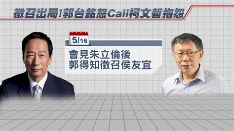 郭台銘密會朱立倫才知出局！柯文哲認接憤怒電話 稱「郭被岳飛掉了」