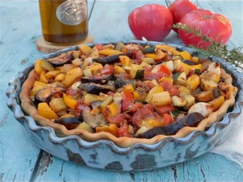 Tarte Proven Ale V G Tarienne Aux L Gumes D T De Laurent Mariotte