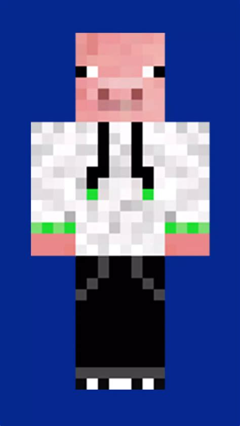 Pig In A Suit Minecraft Skin