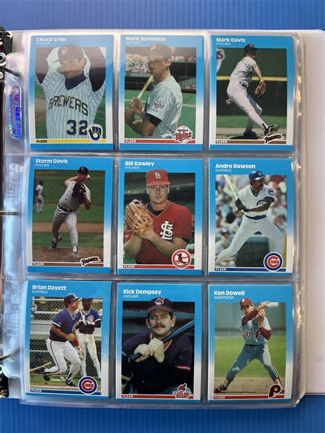 1987 Fleer Update Complete Set 132 GREG MADDUX MCGWIRE EBay