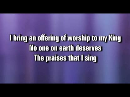 Offering Video Worship Song Track With Lyrics WorshipTeam Tv