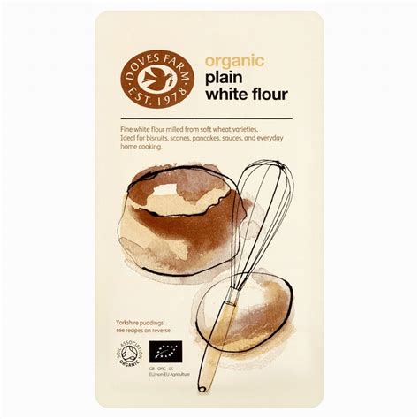 Doves Farm Gluten Free Plain White Flour Kg Organic To Your Door