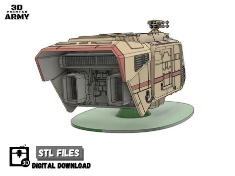 Star Wars A A Speeder Truck For Sw Legion D Print Stl Files D Model