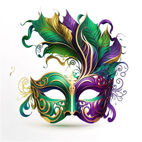 Mardi Gras Festive Carnival Mask Stock Image - Image of festive, blur ...