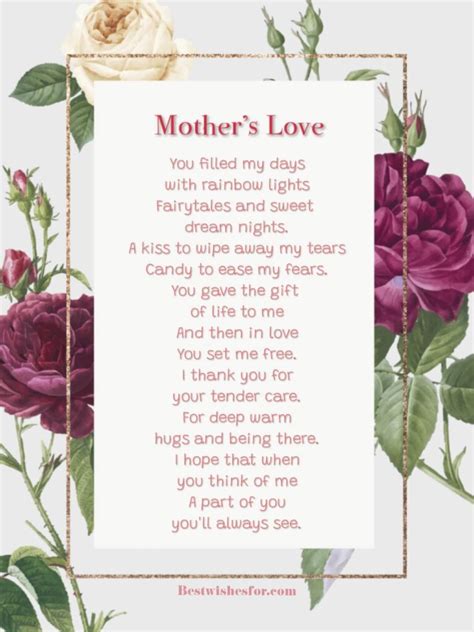 25 beautiful christian mothers day poems – Artofit