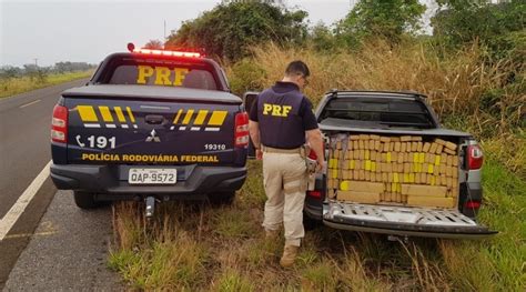 Prf Apreende Mais De Tonelada De Droga E Recupera Dois Ve Culos Em