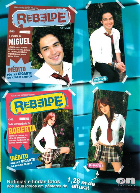 Revista Oficial Rebelde Brasil Nº 2 revista oficial rebelde numero 2