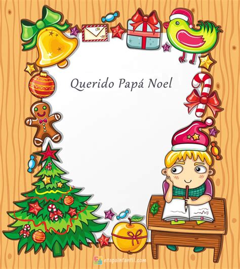 Carta Papai Noel Para Imprimir BRAINCP