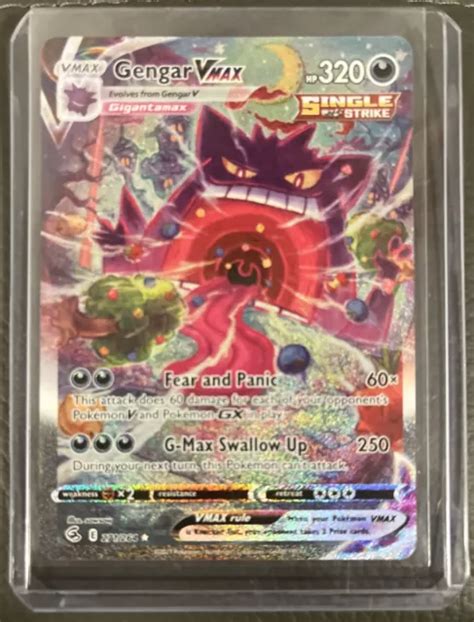 POKEMON TCG Gengar VMAX 271 264 Fusion Strike Alternate Art PACK