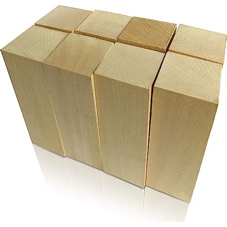 Amazon 6 Pack Extra Large Basswood Blocks 6 X 3 X 3 Inches Premium