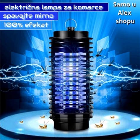 Uv Elektri Na Lampa Za Komarce Ubica Svih Insekata Alexonlineshop