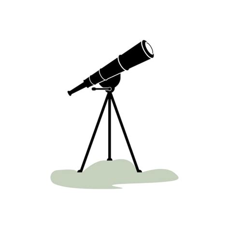 Premium Vector Telescope Icon