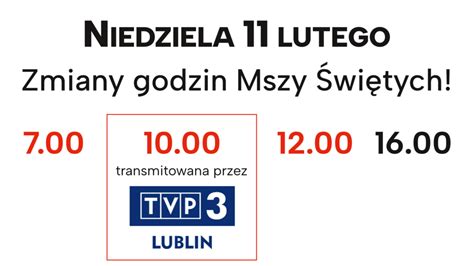 Transmisja Mszy W W Tvp Sanktuarium Matki Bo Ej Le Nia Skiej