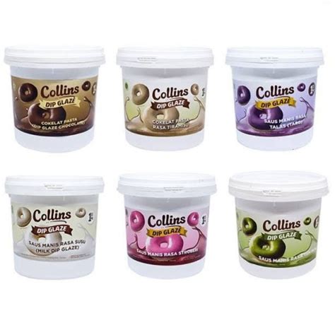 Jual Collins Dip Glaze Topping Selai Ukuran Kg Ember Pail Industri