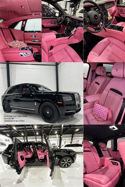 Rolls-Royce Pink Interior in 2023 | Classy cars, Fancy cars, Pink car